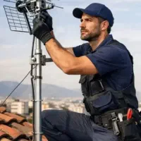 نصب انتن و براکت