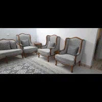 مبل فرانسوی در حد نو|مبلمان خانگی و میز عسلی|تهران, هاشم‌آباد|دیوار