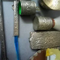 لوازم حمام تمام قلم ورشاب قدیمی|کلکسیون اشیاء عتیقه|اصفهان, باتون|دیوار