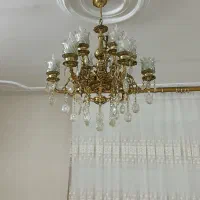 لوستر برنز6شاخه درحدنو