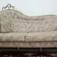 مبل کلاسیک ۸ نفره بسیار تمیز + میز جلو مبلی