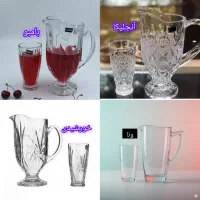 پارچ و لیوان و فنجان و قندان