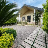 باغچه ویلا باصفا سه کنتور نصب با سندتکبرگ