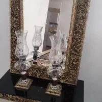 اینه و شمعدان در حد نو|صنایع دستی و سایر لوازم تزئینی|قرچک, ولی آباد|دیوار
