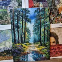 تابلو رنگ روغن و قبول سفارش