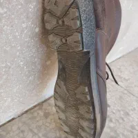 کفش تمام چرم قهوه‌ای