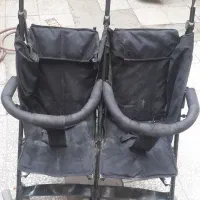 کالسکه دوقلو خارجی|کالسکه و لوازم جانبی|قم, بنیاد|دیوار