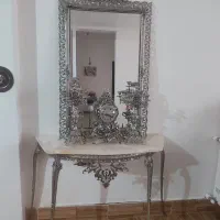 آینه شمعدان کاملا سالم در حد نو