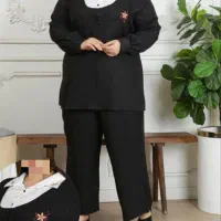 مانتو شومیزی سایزبزرگ سایز 50تا64 بزرگ