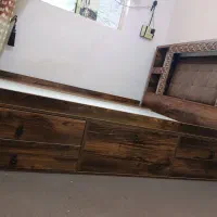 تخت دو نفره|تخت و سرویس خواب|اهواز, بهارستان|دیوار