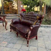 مبلمان اداری کلاسیک میزمدیریتی کوروش و‌مبل طلاکوب|دفتر کار|تهران, شهرک شریفی|دیوار