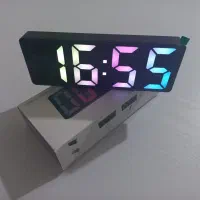 ساعت رومیزی دیجیتال مدل صفحه رنگی کیفیت HD LED|ساعت دیواری و تزئینی|تهران, شیخ هادی|دیوار
