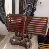لوستر کار چوب دست ساز