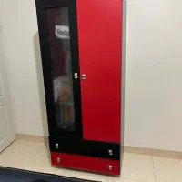 تخت خواب یک نفره و تشک و کمد|تخت و سرویس خواب|کرج, شهرک جهاننما|دیوار