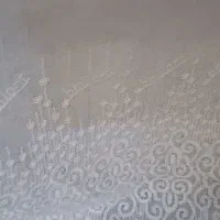 پرده تور مارک در حد نو مناسب پنجره ۲و نیم متری