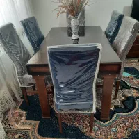 میزو صندلی مدل رویال|میز و صندلی غذاخوری|صحنه, |دیوار