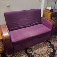 تخت خواب شو دو نفره بنفش