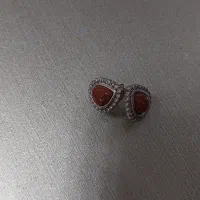 گوشواره نقره باسنگ دلربا