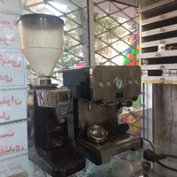دستگاه اسپرسو نیمه صنعتی جیملای وآسیاب