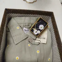 ست گردنبند و کت گل بابونه