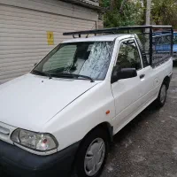 پراید وانت بدون رنگ