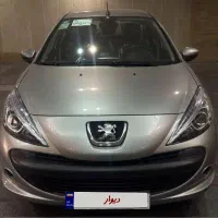 پژو ۲۰۷ اتومات سقف فلز نقره ای تیتانیوم صفر