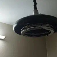 لوستر  فلزی سالم تمیز