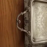 یک جفت سینی سیلور|ظروف سرو و پذیرایی|اهواز, کیان اباد|دیوار