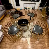 صندلی فلزی،میز فلزی،صندلی چرخ دار فلزی،مجسمه