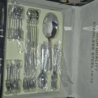 سرویس کامل قاشق چنگال، چینی ۸۰ پارچه، و ظروف دکوری