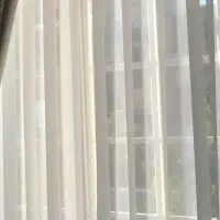 پرده حریر ساده ترک