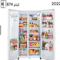 یخچال فریزر ال جی ساید بای ساید J348 رنگ سفید|یخچال و فریزر|تهران, شهید فکوری|دیوار