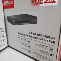 سوئیچ ۸ پورت POE داهوا ۴پورت POE با ۴ پورت آپلینک
