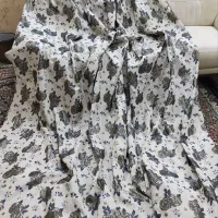 ۲ عدد والان پرده ژاکارد ترک و والان مخمل