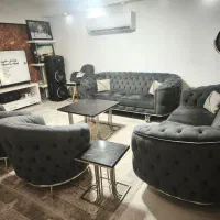 مبلمان 8نفره شیک چستر|مبلمان خانگی و میز عسلی|اهواز, پادادشهر|دیوار