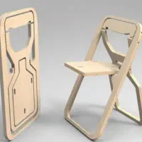 صندلی تاشو چوبی شیک و مقاوم