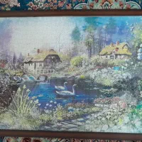 تابلو منظره به صورت پازل