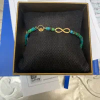 دسبند سنگ و طلا