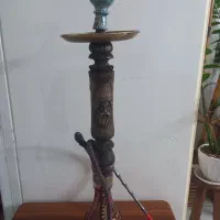قلیان تنه چوبی.چوب سرخ