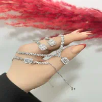 نیم ست نقره زنانه مدل اُلگا قیمت 6174000 تومان|جواهرات|رشت, بازار|دیوار