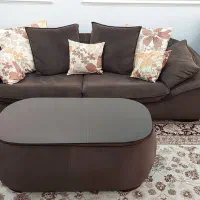 یک دست مبل ۸نفره به همراه میز جلو مبلی|مبلمان خانگی و میز عسلی|یزد, |دیوار