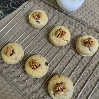 کوکی شکلات و‌گردو