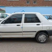 پرایدصندوقداربنزینی مدل۹۶بدون رنگ کارمندی