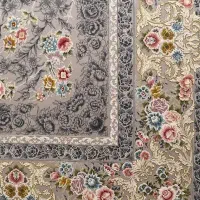 یک تخته فرش ۶ متری ماشینی طوسی فیلی|فرش|تهران, بهجت‌آباد|دیوار