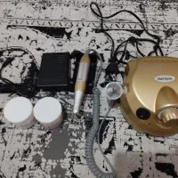 سوهان برقی همراه با پودر کاشت ناخن