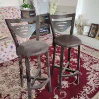 صندلی چوبی اپن و جزیره