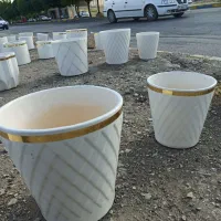 گلدان سفالی|گل مصنوعی|اسلام‌‌آباد غرب, |دیوار