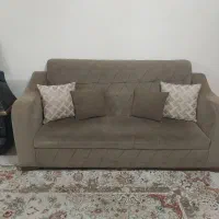 مبل هفت نفره تمیز و محکم بدون ایراد مشکل