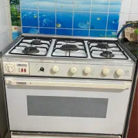 اجاق گاز فر دار ۵ شعله