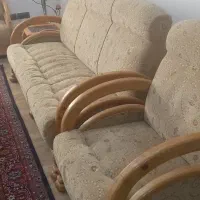 مبل چوبی نرادپارچه ترک|مبلمان خانگی و میز عسلی|رودسر, |دیوار